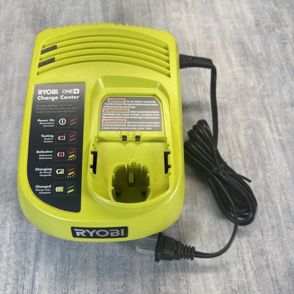 RYOBI OEM P113 ONE+ PLUS CHARGE CENTER 18V BATTERY CHARGER New Open Box - Picture 1 of 6